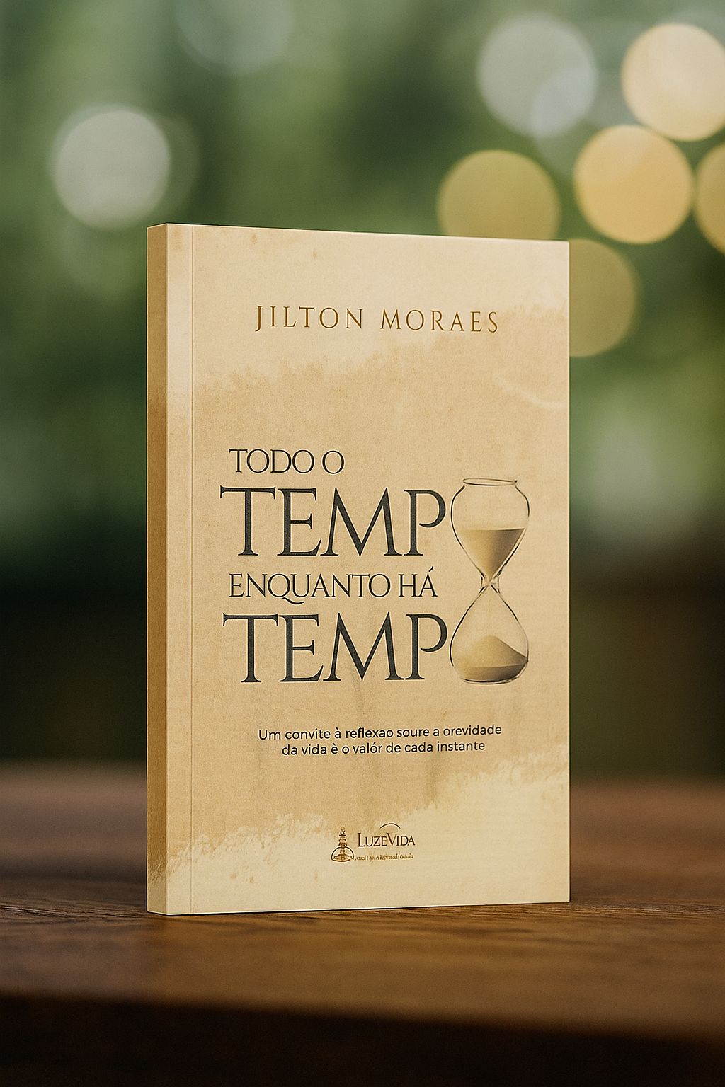 Capa do livro Todo o Tempo Enquanto Há Tempo - Jilton Moraes
